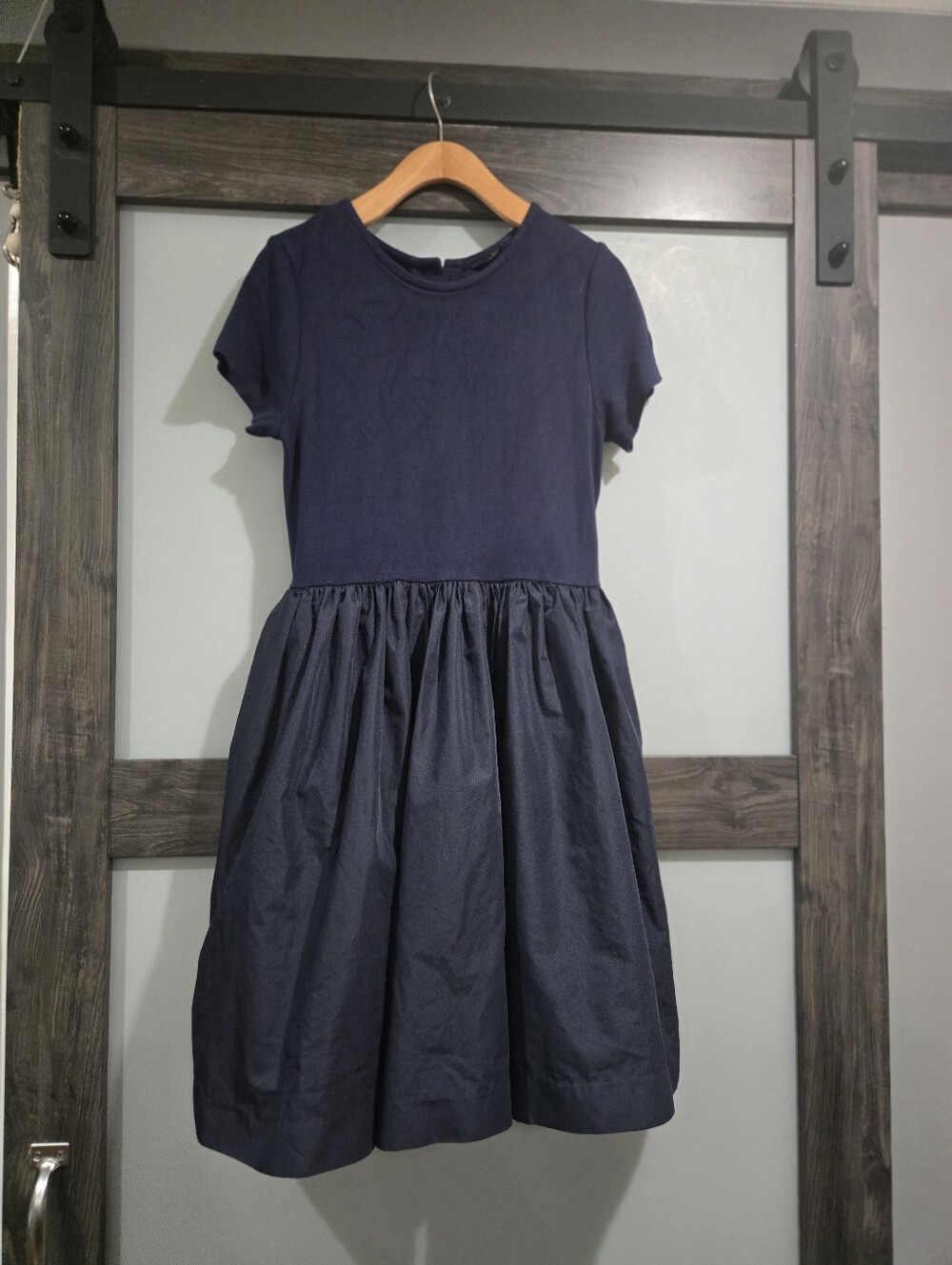 lauren ralph lauren taffeta-jersey dress POLO Jersey Taffeta Tulle Navy Party XL 16 ralph lauren formal dresses